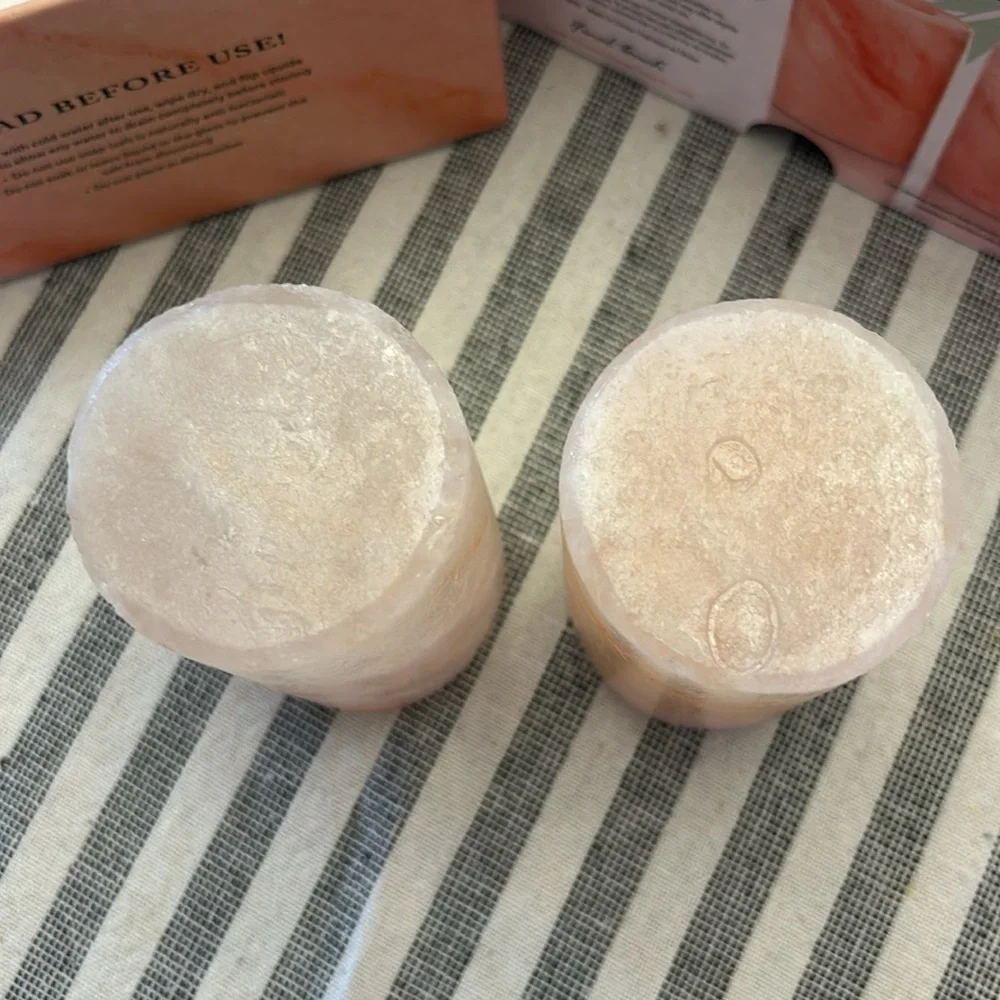 Final Touch Himalayan Salt Shot Glasses, Set of 2